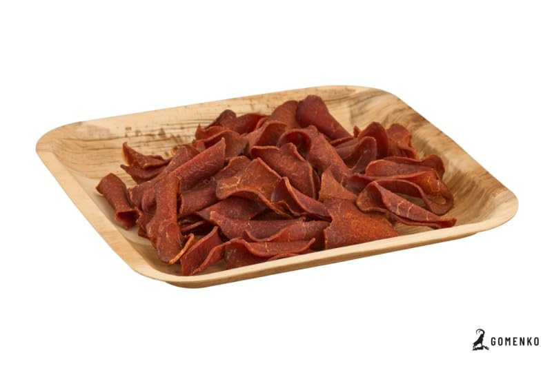 Laden Sie das Bild in Galerie -Viewer, Original PORK CHIPS Trockenfleisch-Chips | 70% Eiweiß | Sport Snack | für Low Carb und Keto Ernährung | ohne Zusätze | Jerkey | Topping für Salat und Suppe

