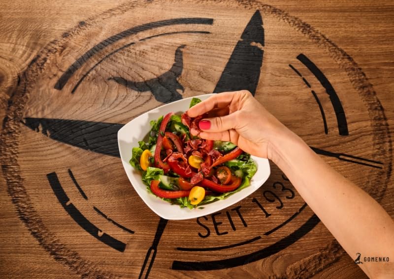 Laden Sie das Bild in Galerie -Viewer, Original PORK CHIPS Trockenfleisch-Chips | 70% Eiweiß | Sport Snack | für Low Carb und Keto Ernährung | ohne Zusätze | Jerkey | Topping für Salat und Suppe
